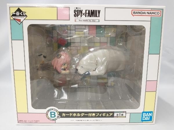 スパイファミリー 一番くじ カードホルダー付き フィギュア アーニャ ボンド SPY×FAMILY』新作一番くじの全ラインナップ公開！アーニャと